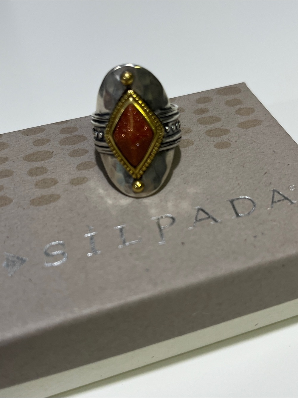 HTF! Silpada Warm Hues Ring | R3483